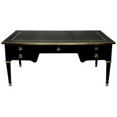 Fine Ebonized Louis XVI Style Desk