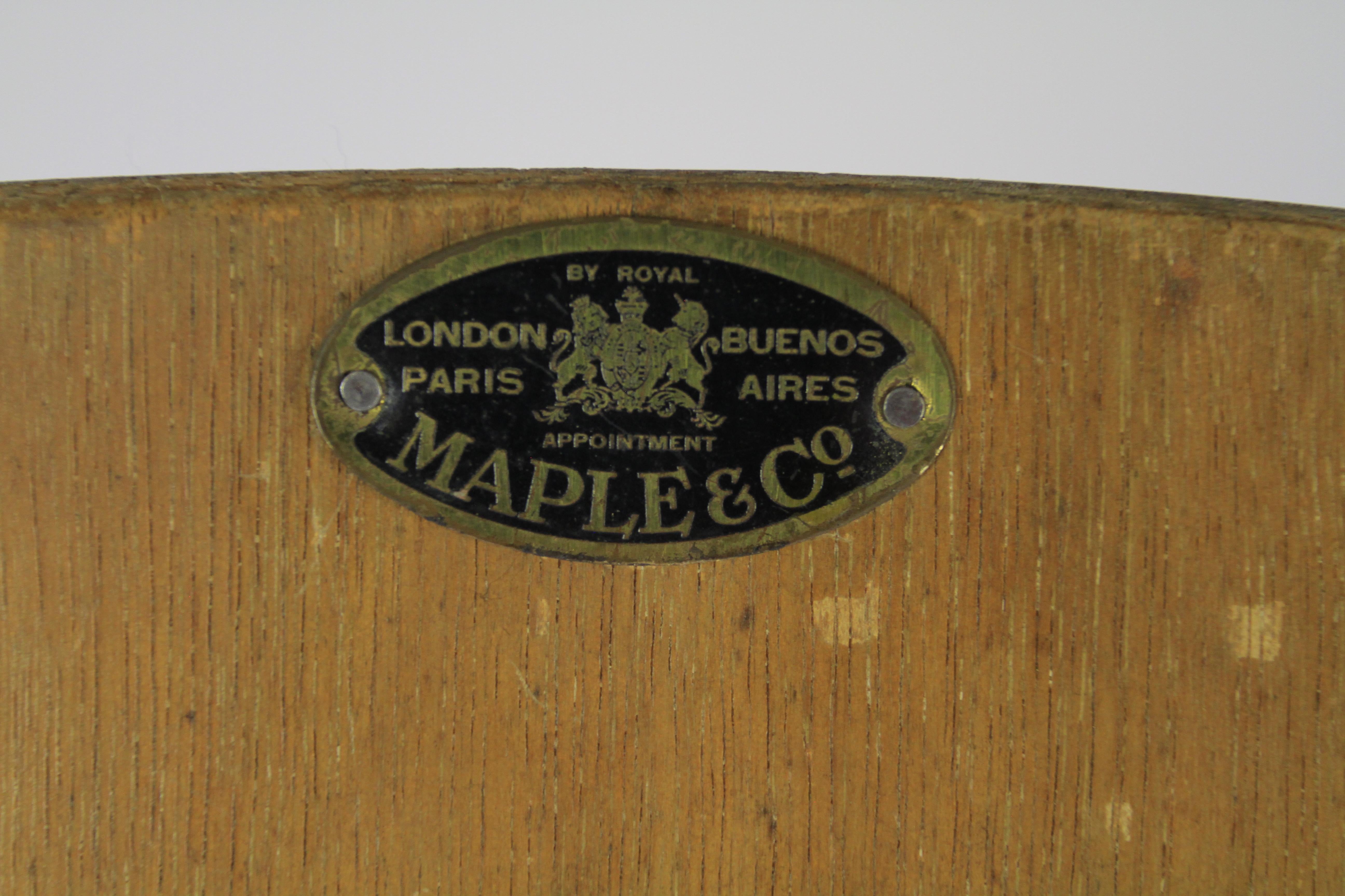 Fine Edwardian Satinwood Cheval Mirror by Maple & co In Good Condition In Dereham, GB