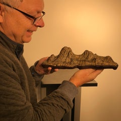 Fine "Eight Peaks" Mountain Scholar Rock, Natural Bonsai Suiseki