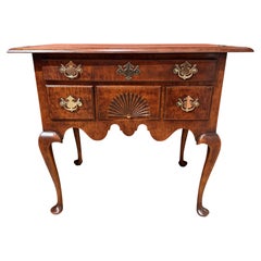 Fine Eldred Wheeler Queen Anne Style Tiger Maple Lowboy