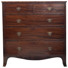 Fine English 19th Century Mahogany Chest of Drawers