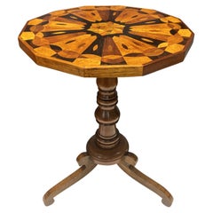 Antique Fine English 19th Century Specimen Wood Table