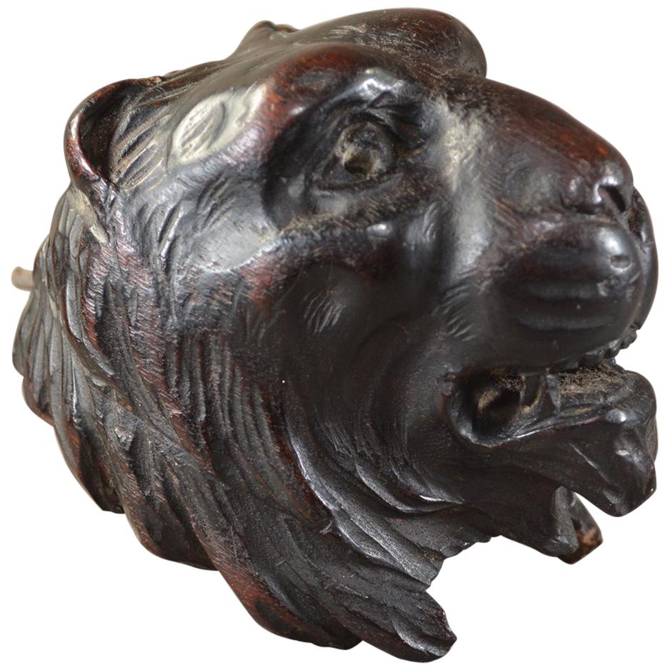 Fine English Antique Lions Head Corbel For Sale