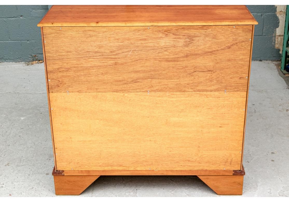 Fine English Chippendale Style Cherry Chest Of Drawers For Sale 2