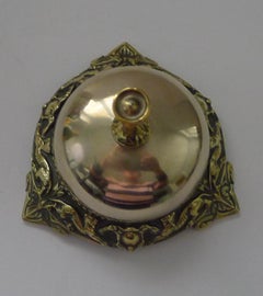 Fine English Desk / Counter Bell Dated 1868