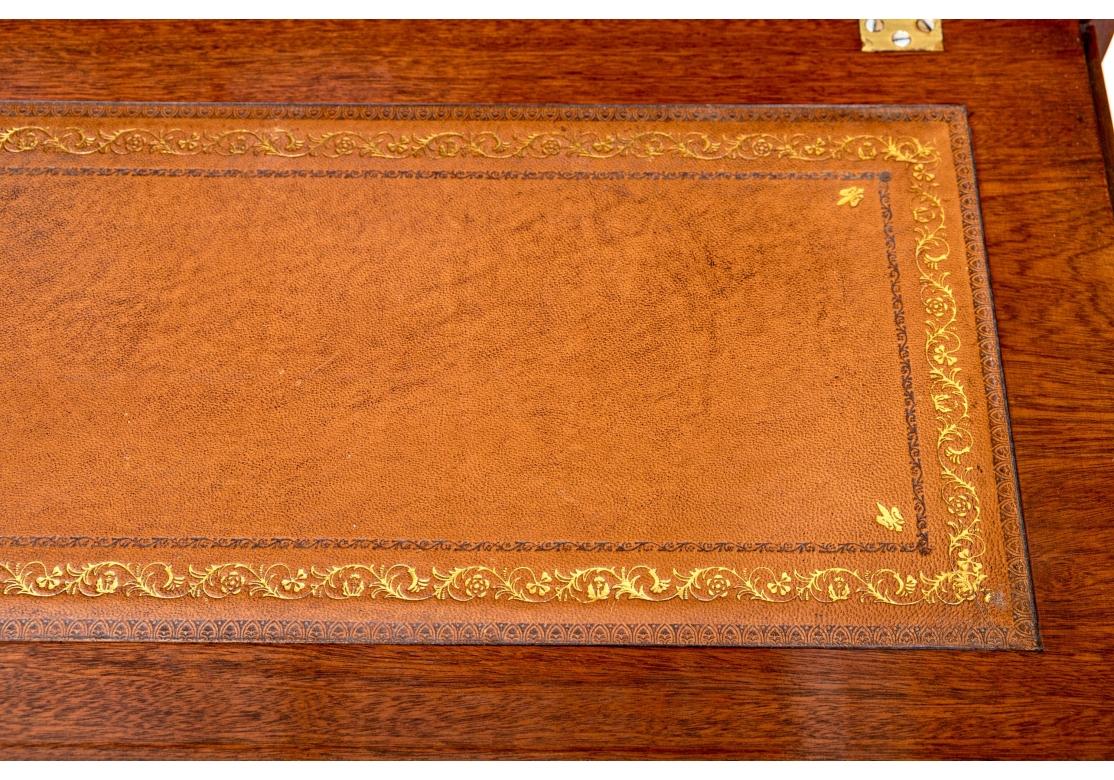 Feine englische George III Stil Mahagoni & Wurzelholz Bücherschrank im Angebot 6