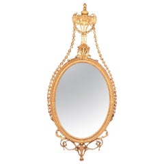 Fine English Gilt Mirror in the Adam Taste, circa 1770