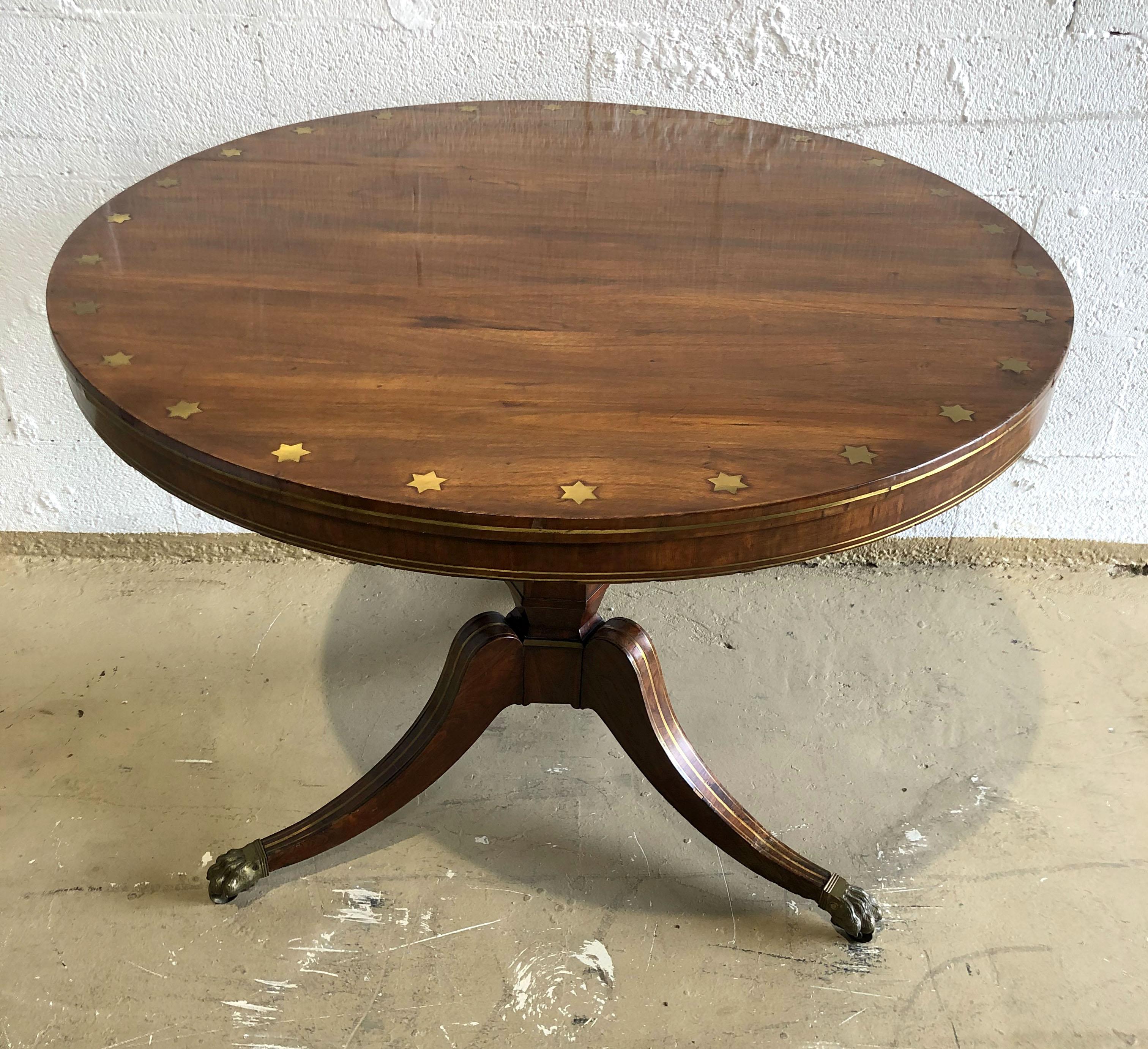 drum table antique