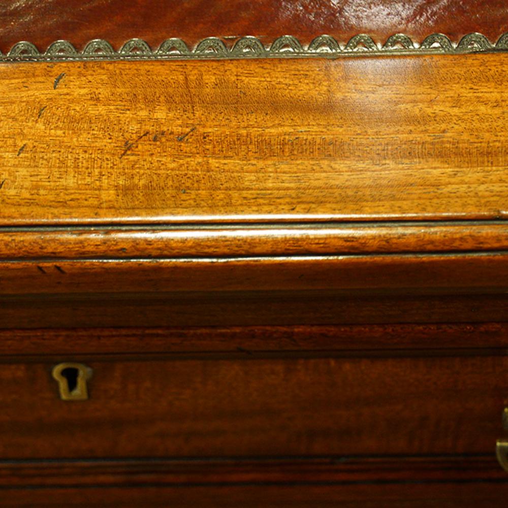 Fine English Victorian Edwards & Roberts Walnut Pedestal Desk 6