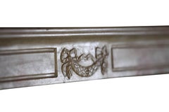 Fine European Antique Stone Fireplace Surround