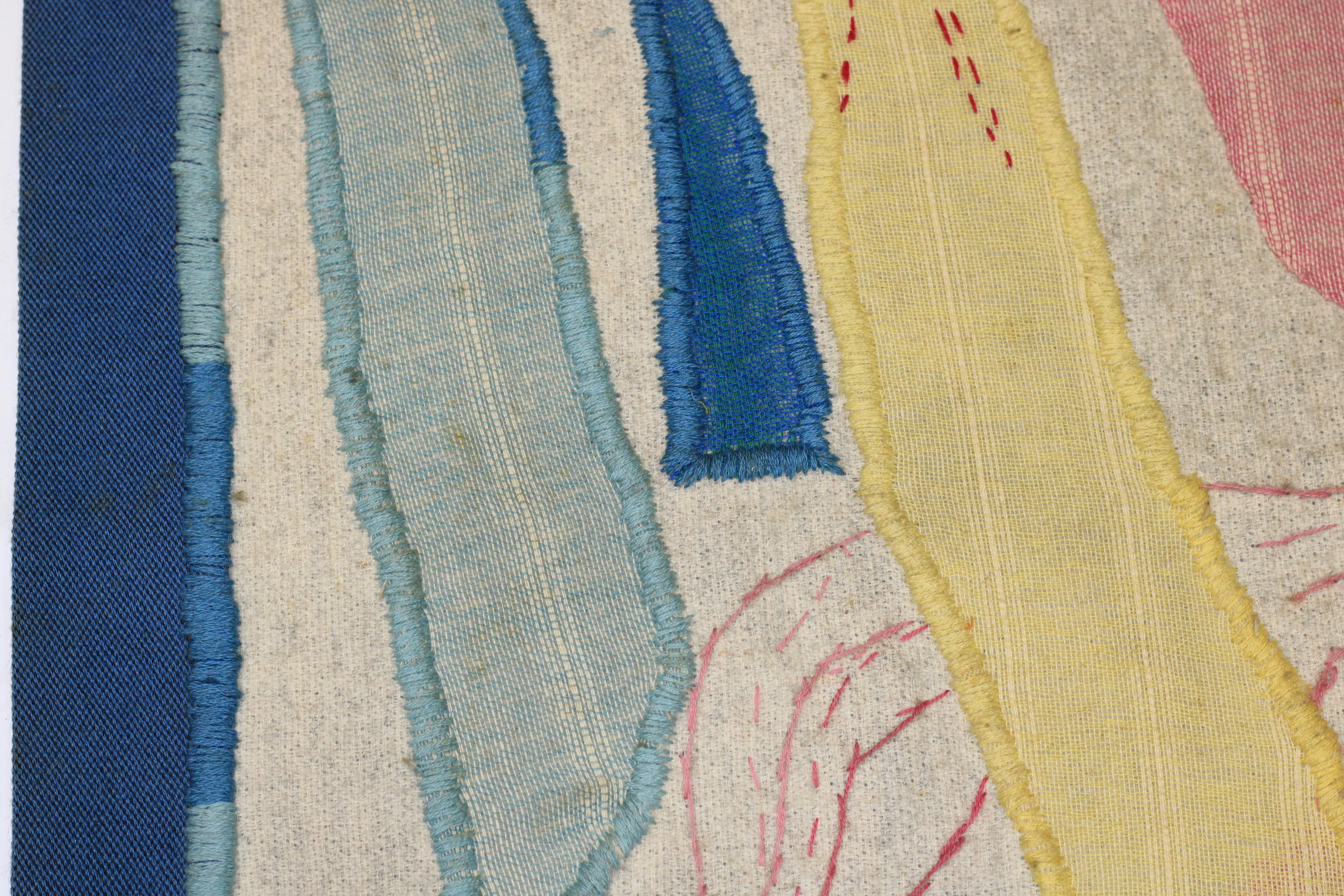 20th Century Fine European Mid Century Artist Tapestry 4’5