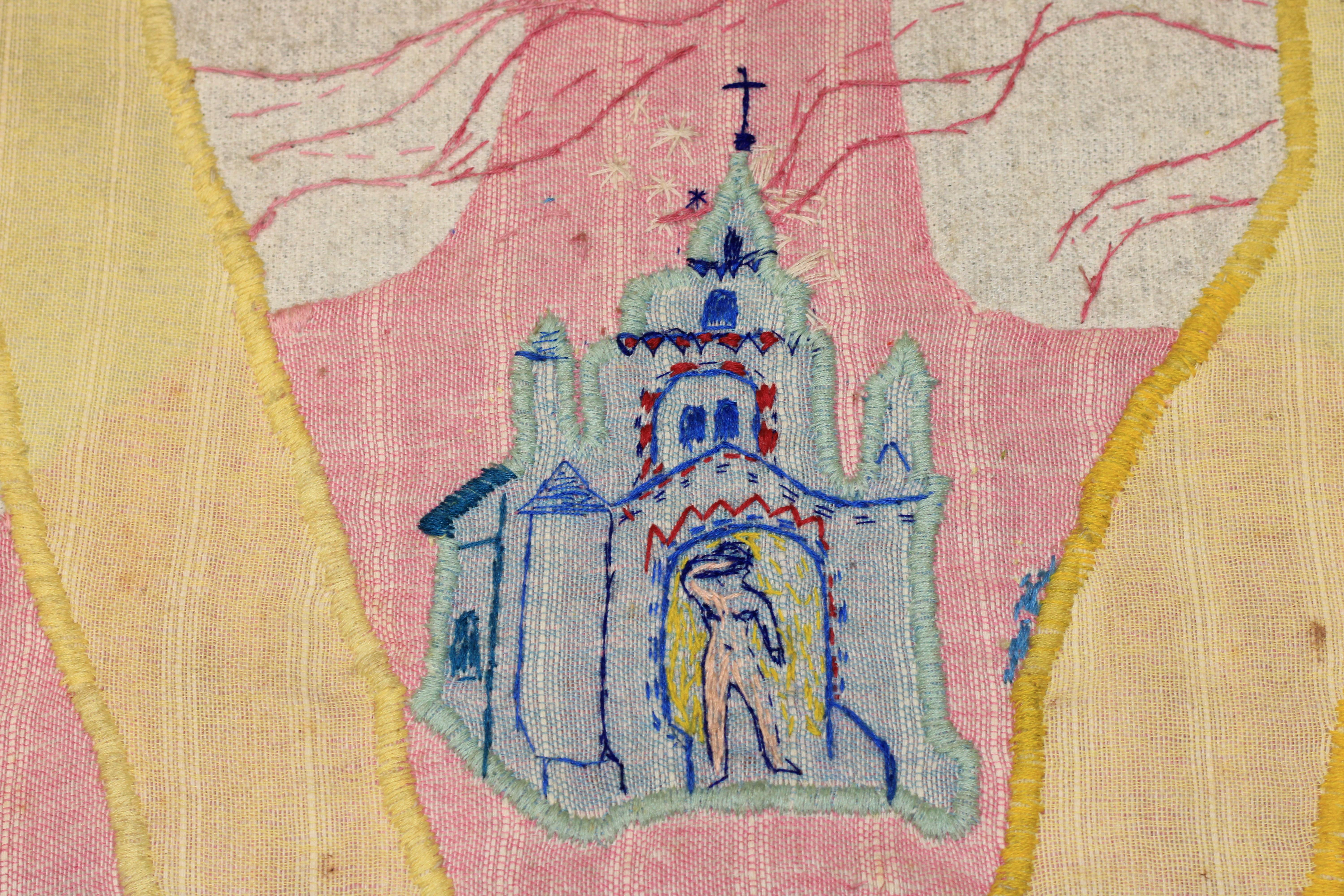 Fine European Mid Century Artist Tapestry 4’5
