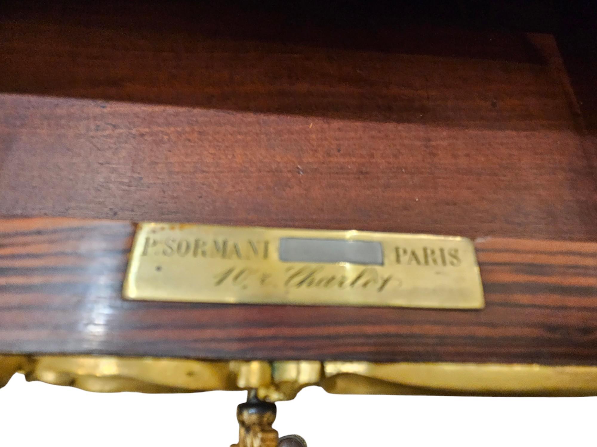Fine Example of a Style of Louis XV Writing Desk by Paul Sormani In Good Condition For Sale In London, GB