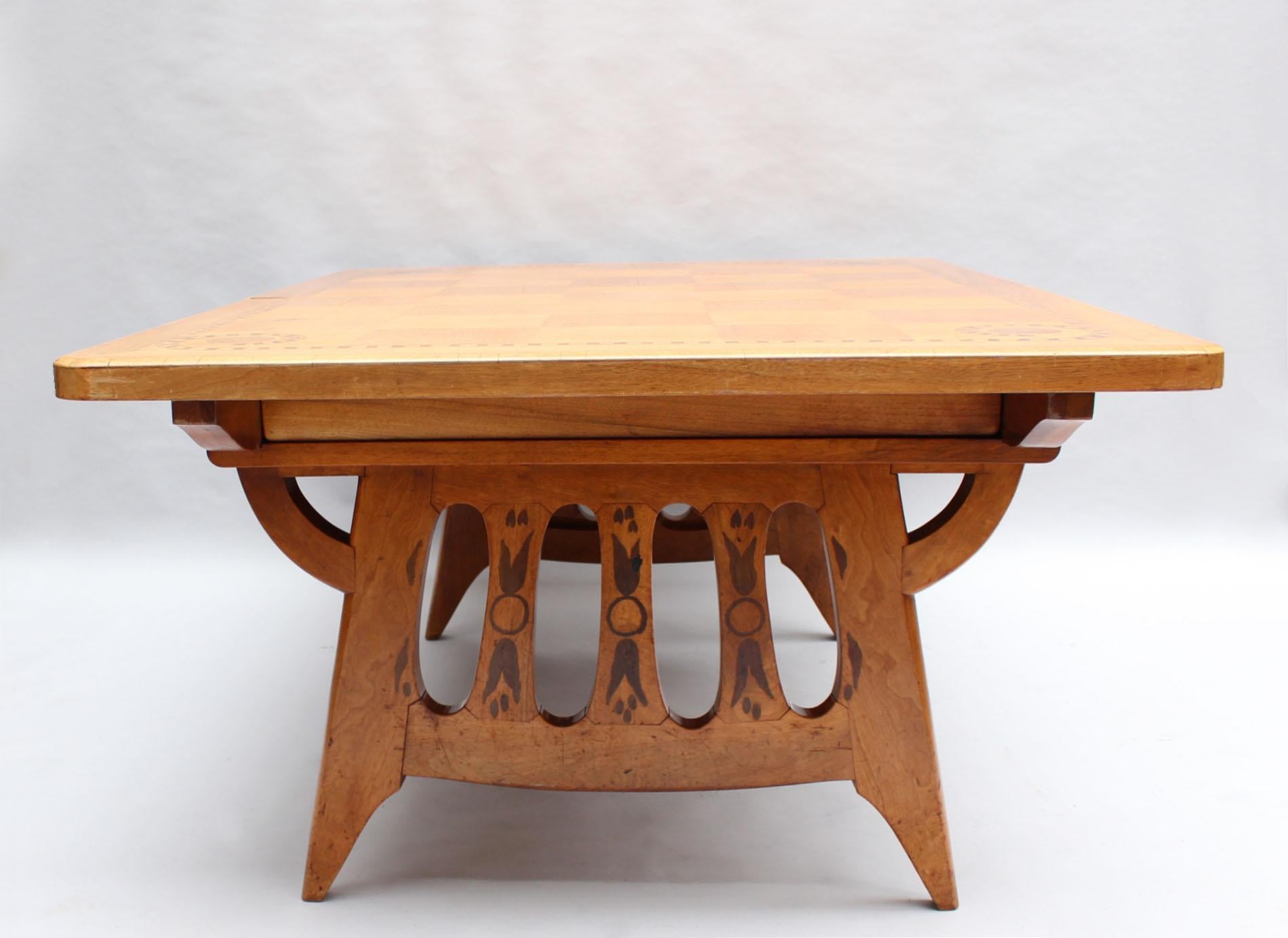 Fine French 1920's Rectangular Dining Table by Paul Huillard For Sale 9