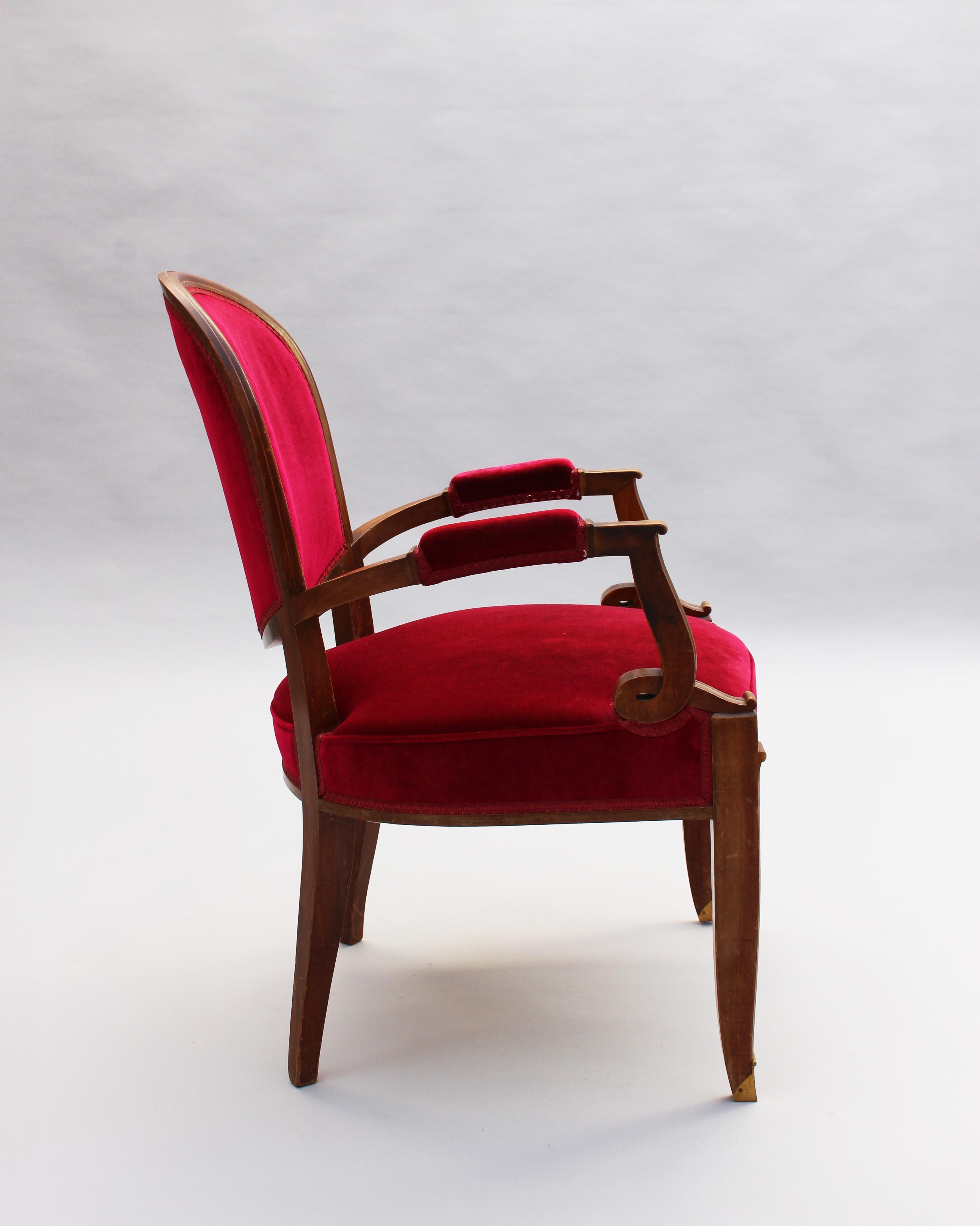 French Room Room 5 pièces des années 1930 par Jules Leleu en vente 3