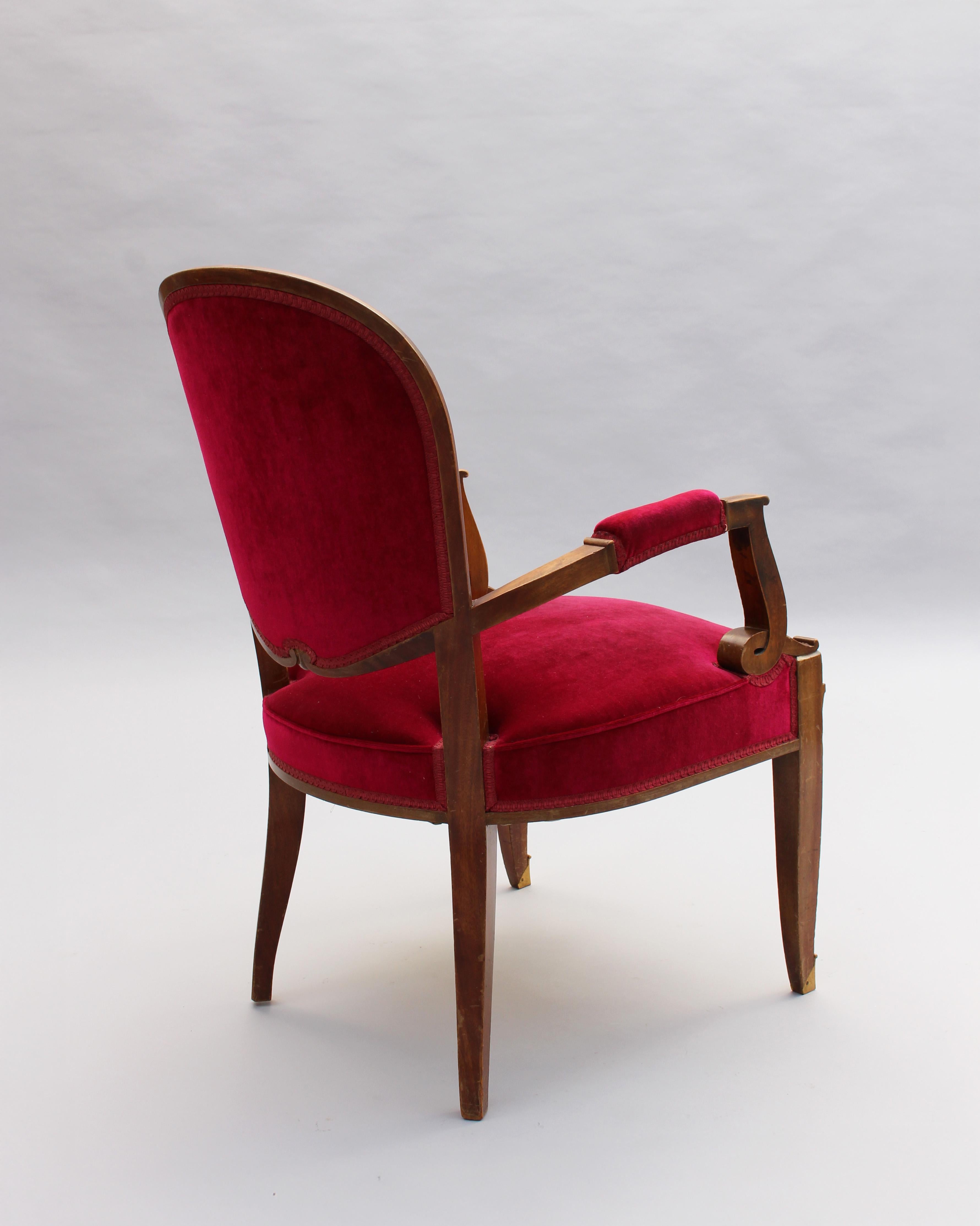 French Room Room 5 pièces des années 1930 par Jules Leleu en vente 4