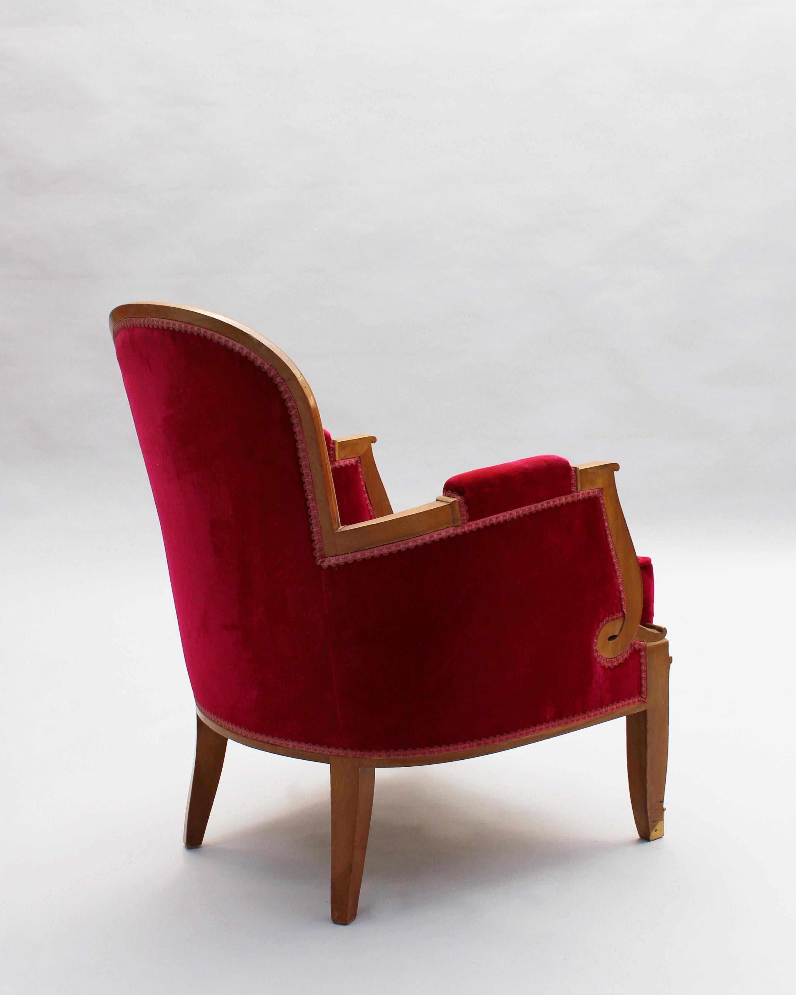 French Room Room 5 pièces des années 1930 par Jules Leleu en vente 5
