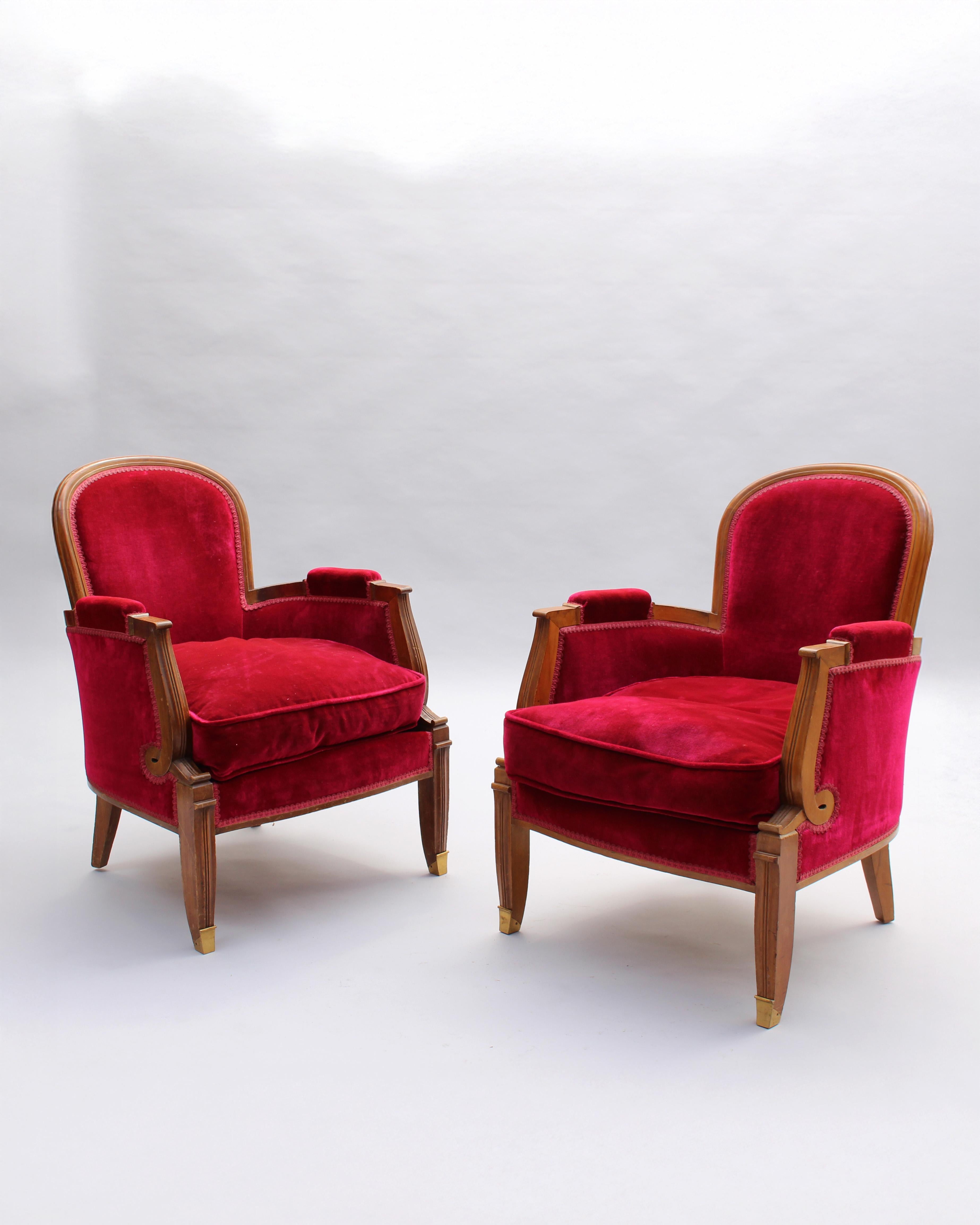 Art déco French Room Room 5 pièces des années 1930 par Jules Leleu en vente