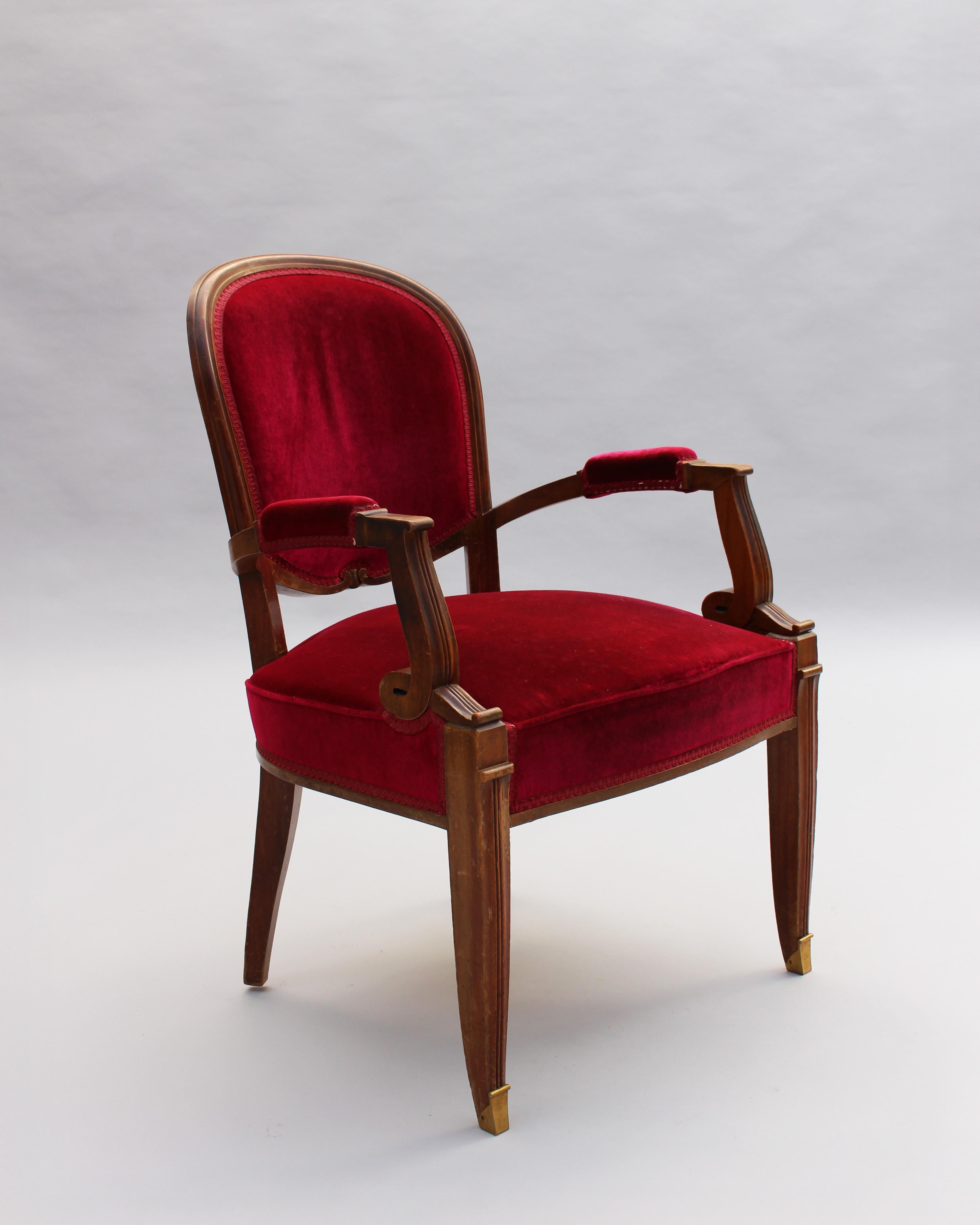 French Room Room 5 pièces des années 1930 par Jules Leleu en vente 2