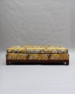 Fino banco / diván de dormitorio francés de los años 30 atribuido a Maurice Dufrene