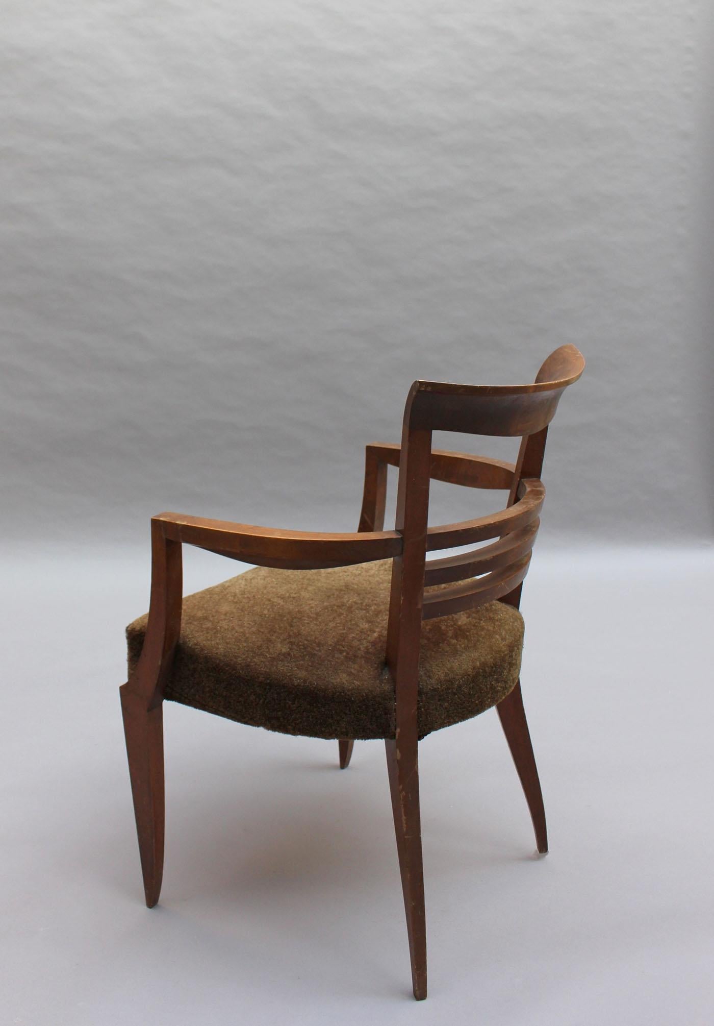 Mid-20th Century Fine French 1930s Desk Chair For Sale