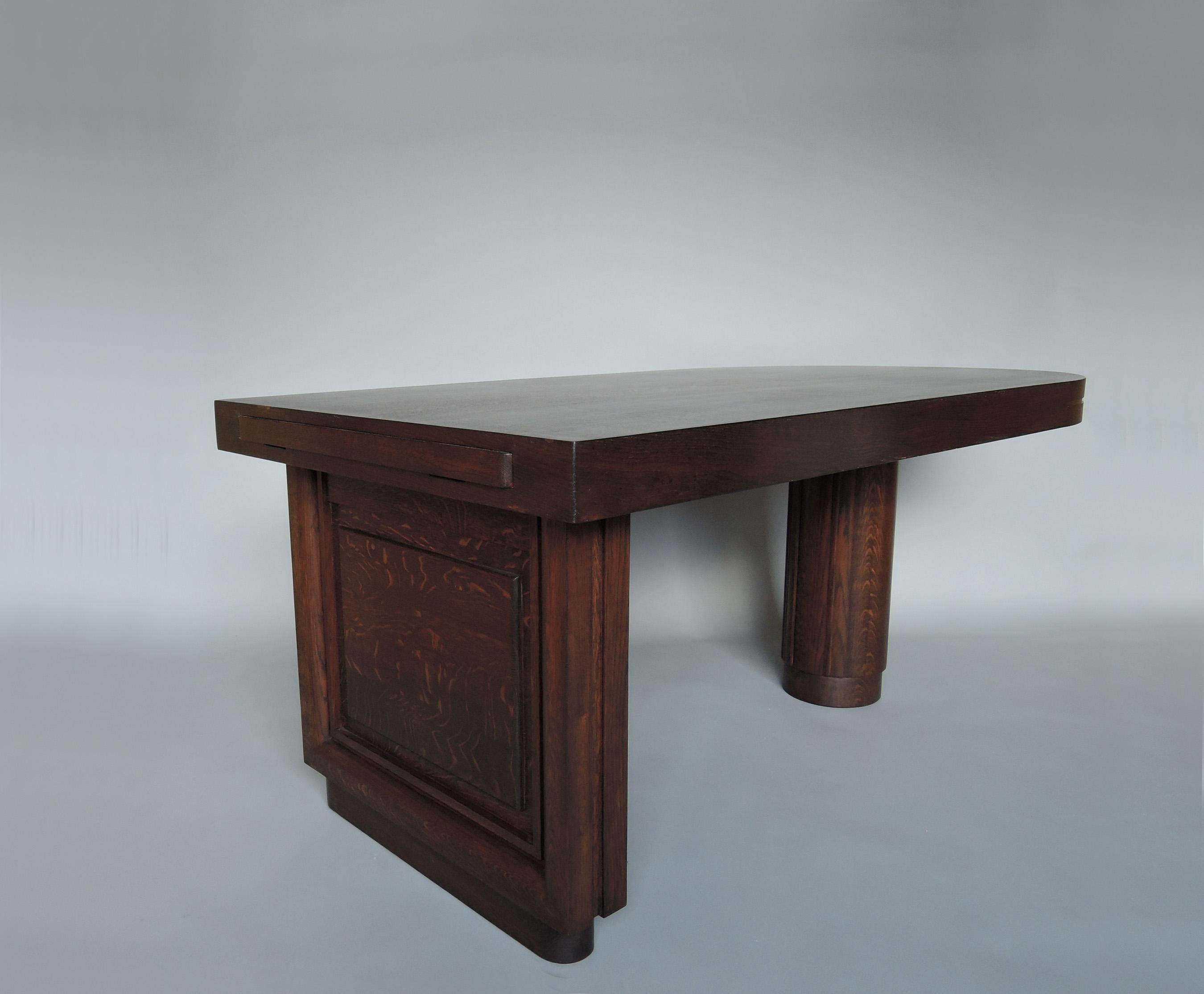 Table à manger/table à écrire française des années 1930 par Dudouyt en vente 3