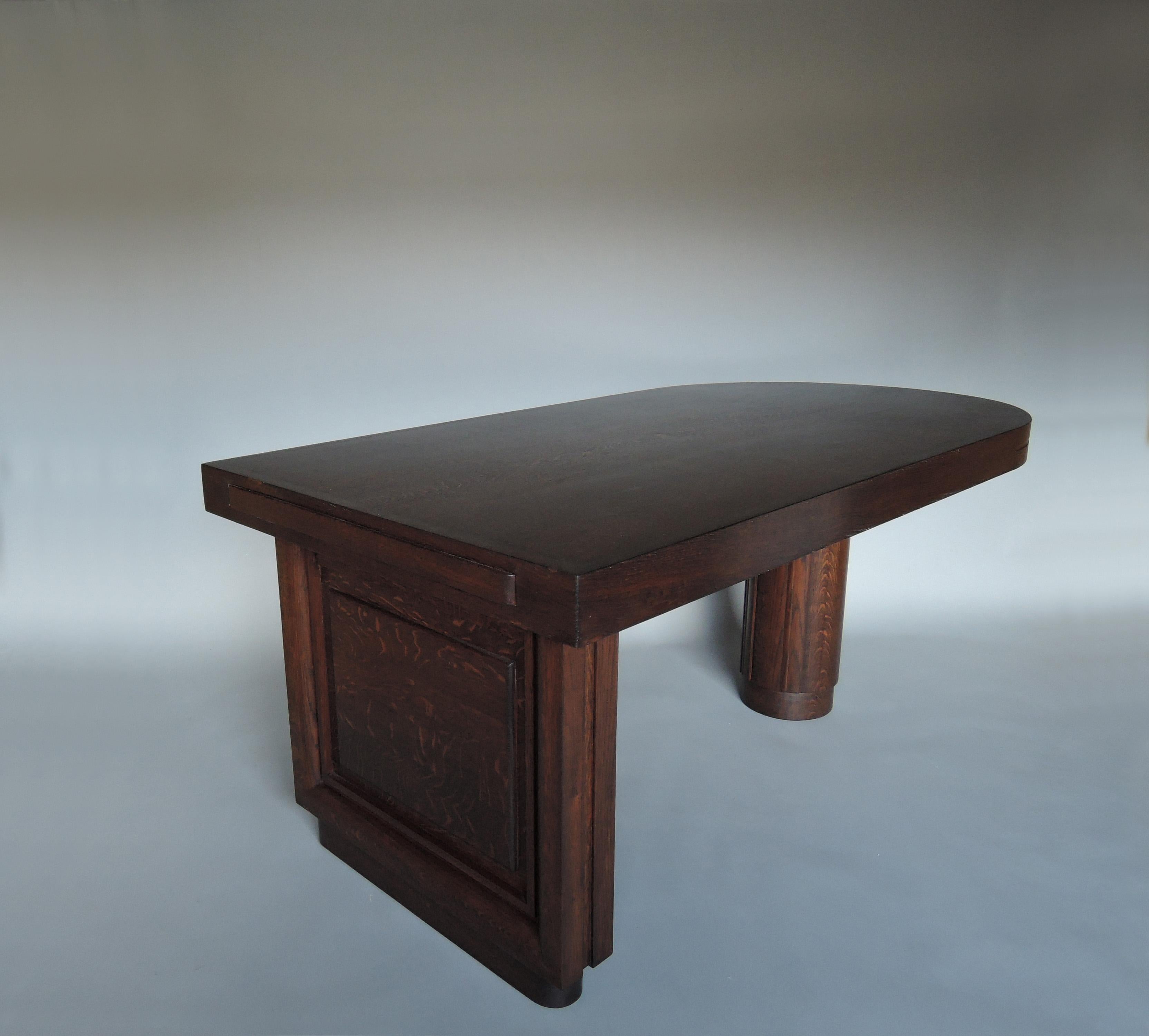Table à manger/table à écrire française des années 1930 par Dudouyt en vente 4