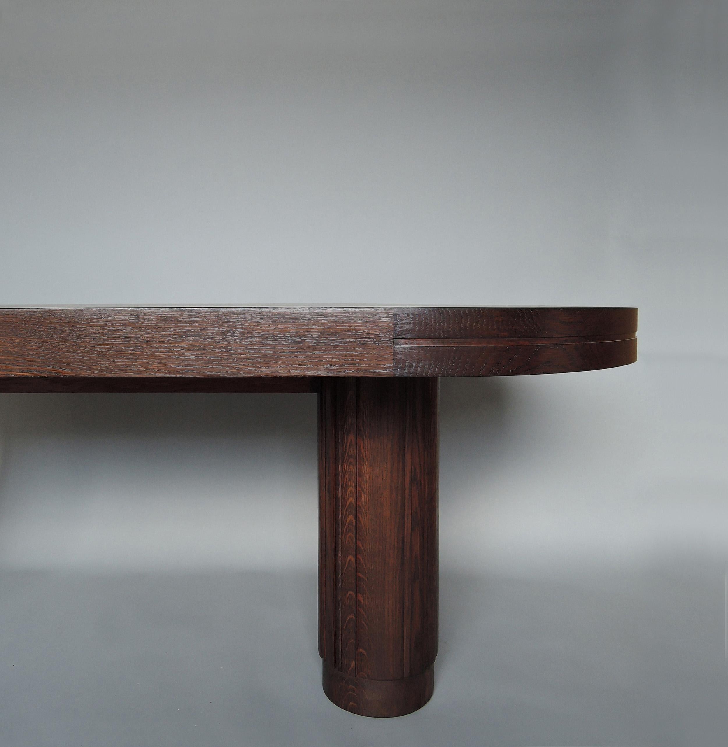 Table à manger/table à écrire française des années 1930 par Dudouyt en vente 7