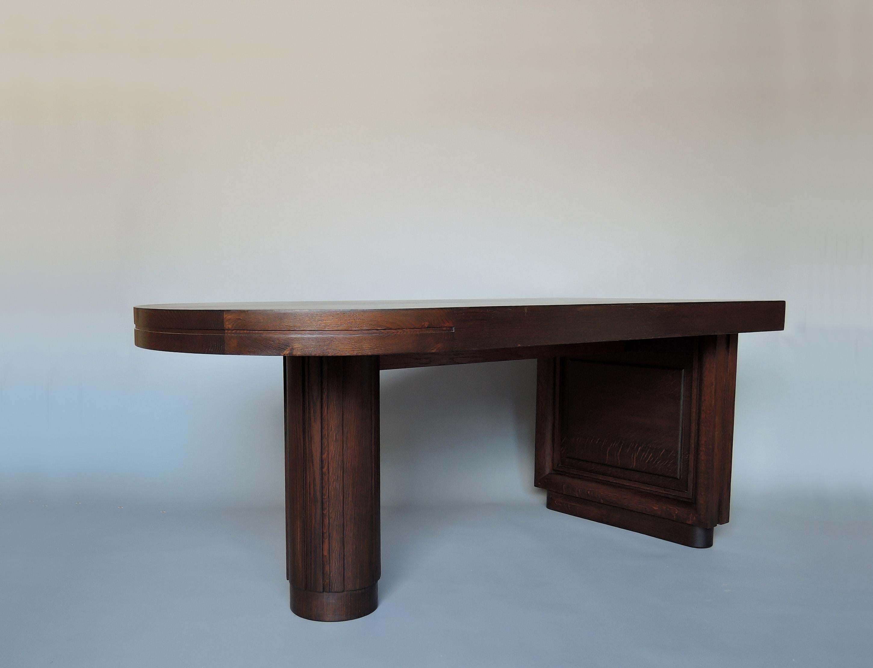 Art déco Table à manger/table à écrire française des années 1930 par Dudouyt en vente