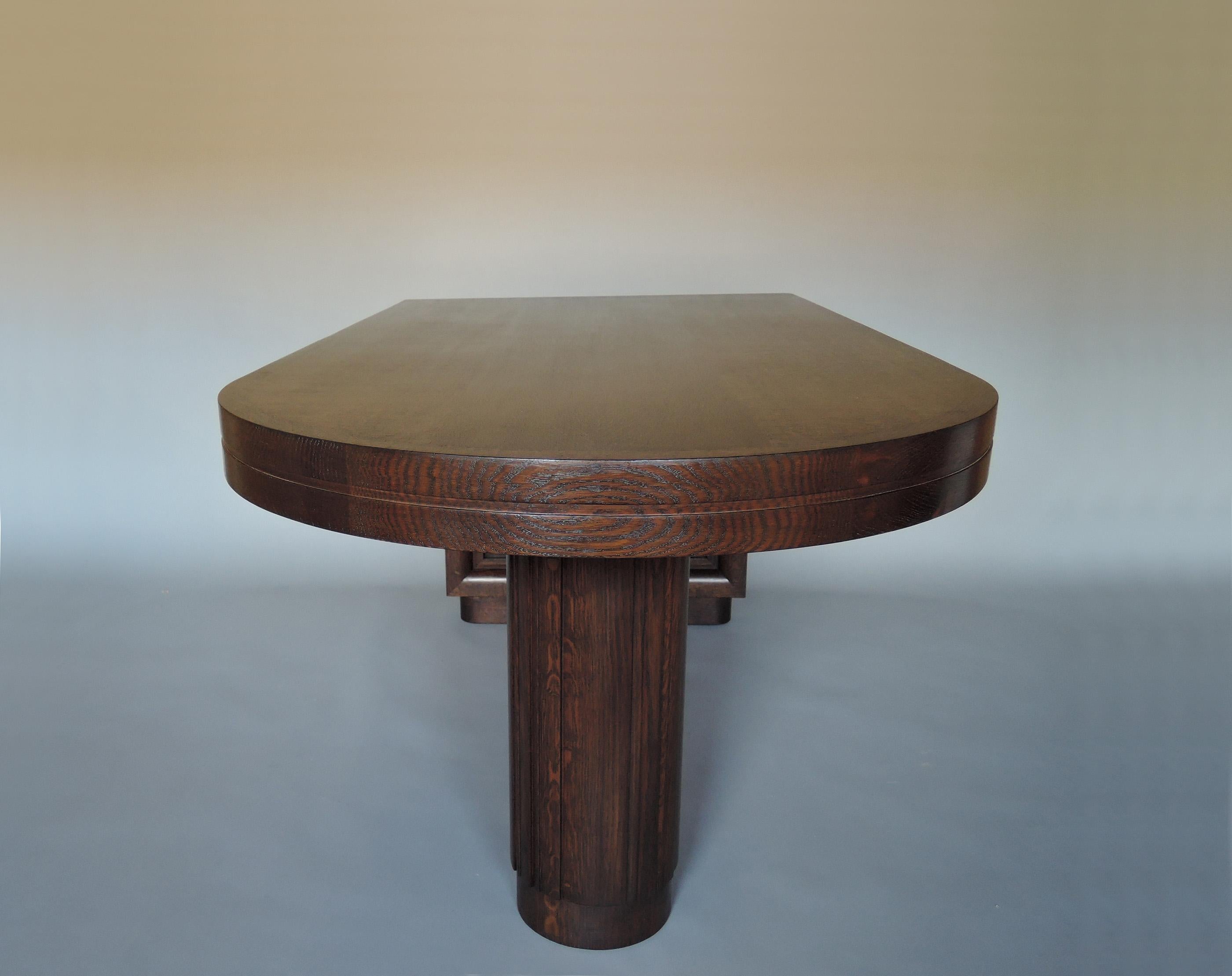 Milieu du XXe siècle Table à manger/table à écrire française des années 1930 par Dudouyt en vente