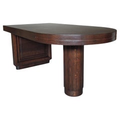 Mesa de comedor/escritorio francesa de los años 30 de Dudouyt
