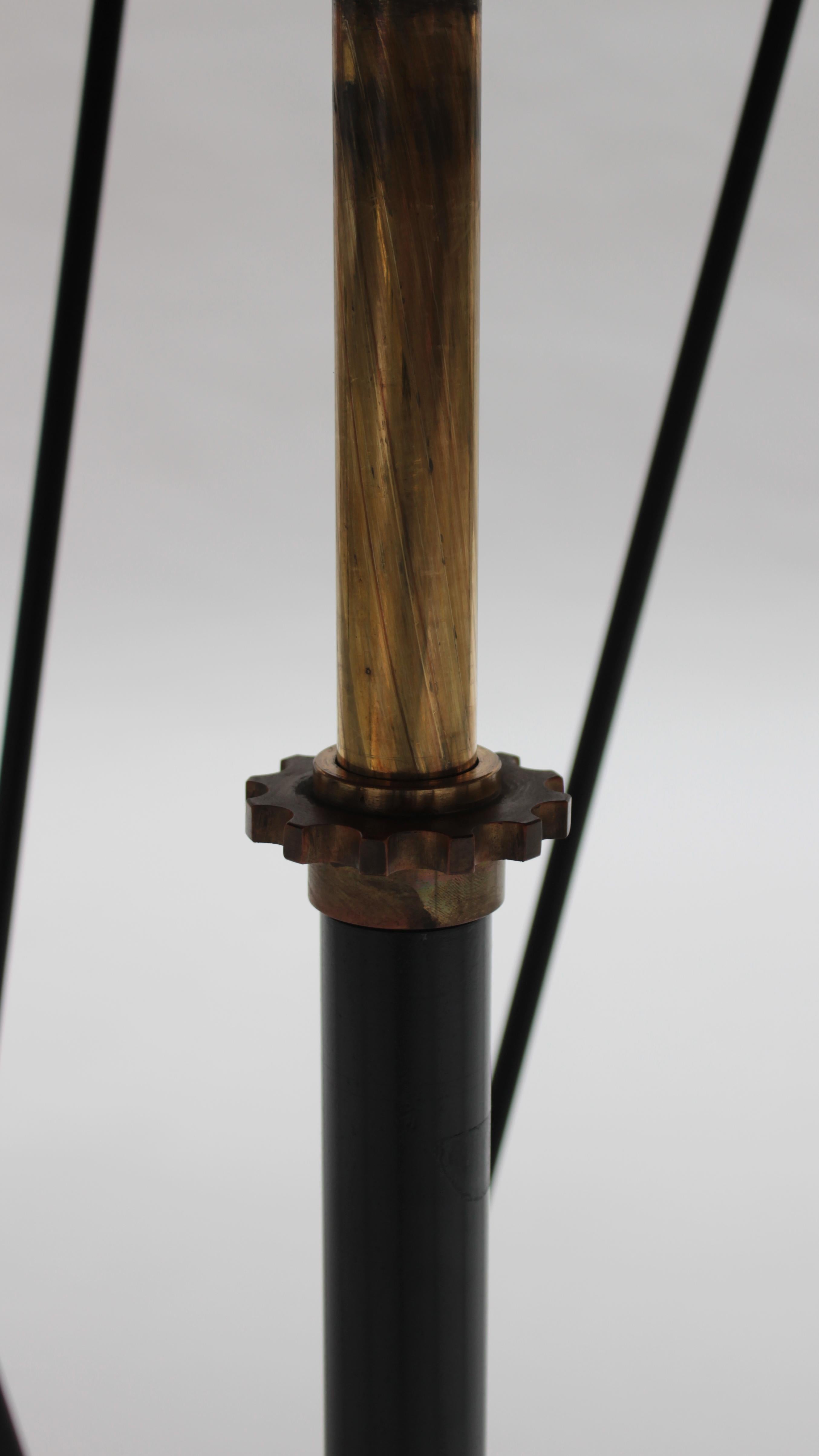 Table d'appoint/d'appoint réglable française des années 1940 par Martin et Guenier en vente 5