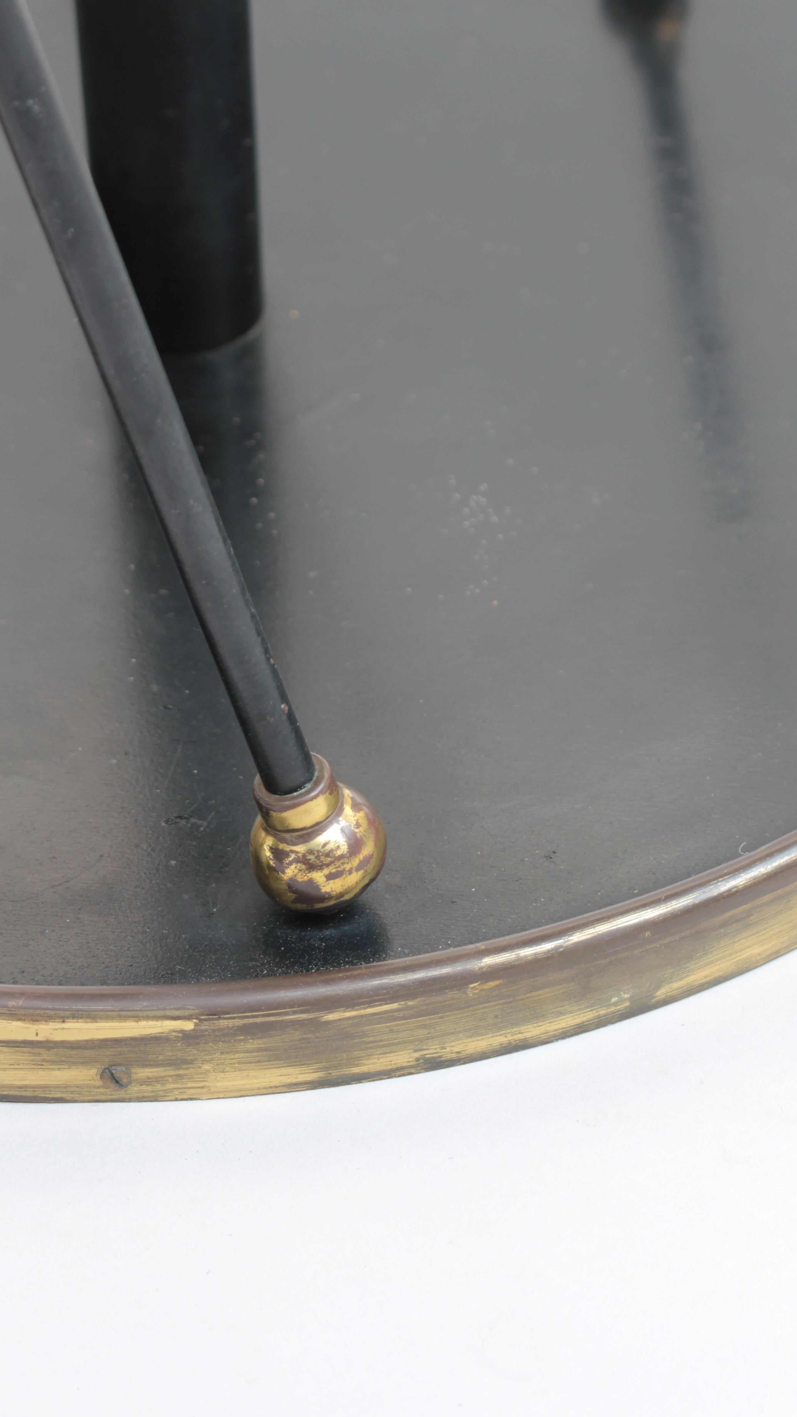 Table d'appoint/d'appoint réglable française des années 1940 par Martin et Guenier en vente 7