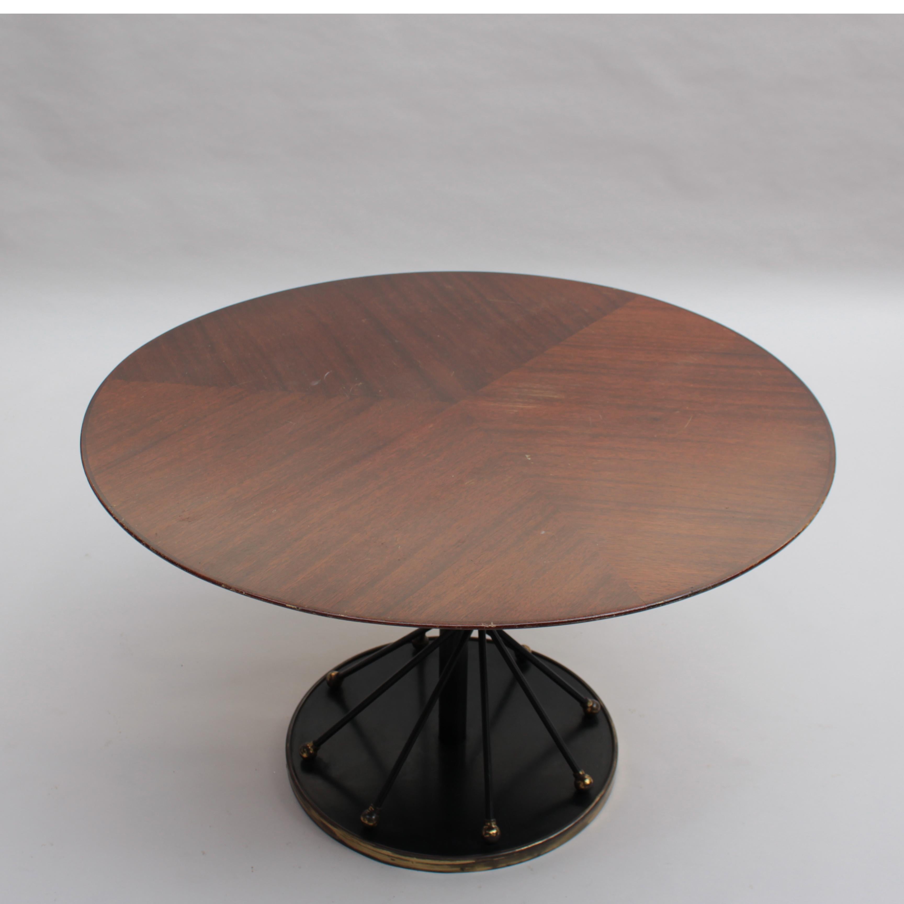 Table d'appoint/d'appoint réglable française des années 1940 par Martin et Guenier en vente 1