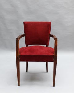 Fauteuil en chêne français des années 1940