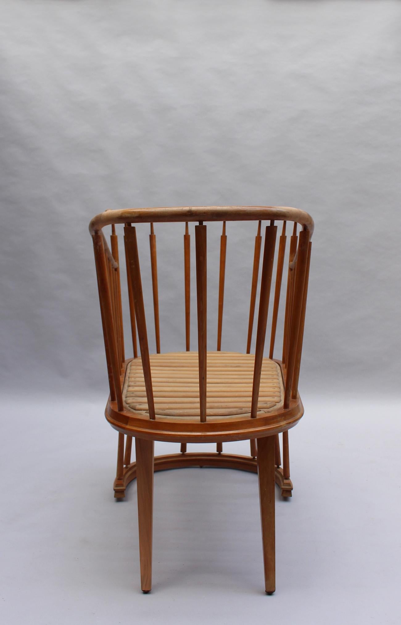 Fine French 1950s Cradle by Max Ingrand In Good Condition For Sale In Long Island City, NY