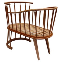 Vintage Fine French 1950s Cradle by Max Ingrand