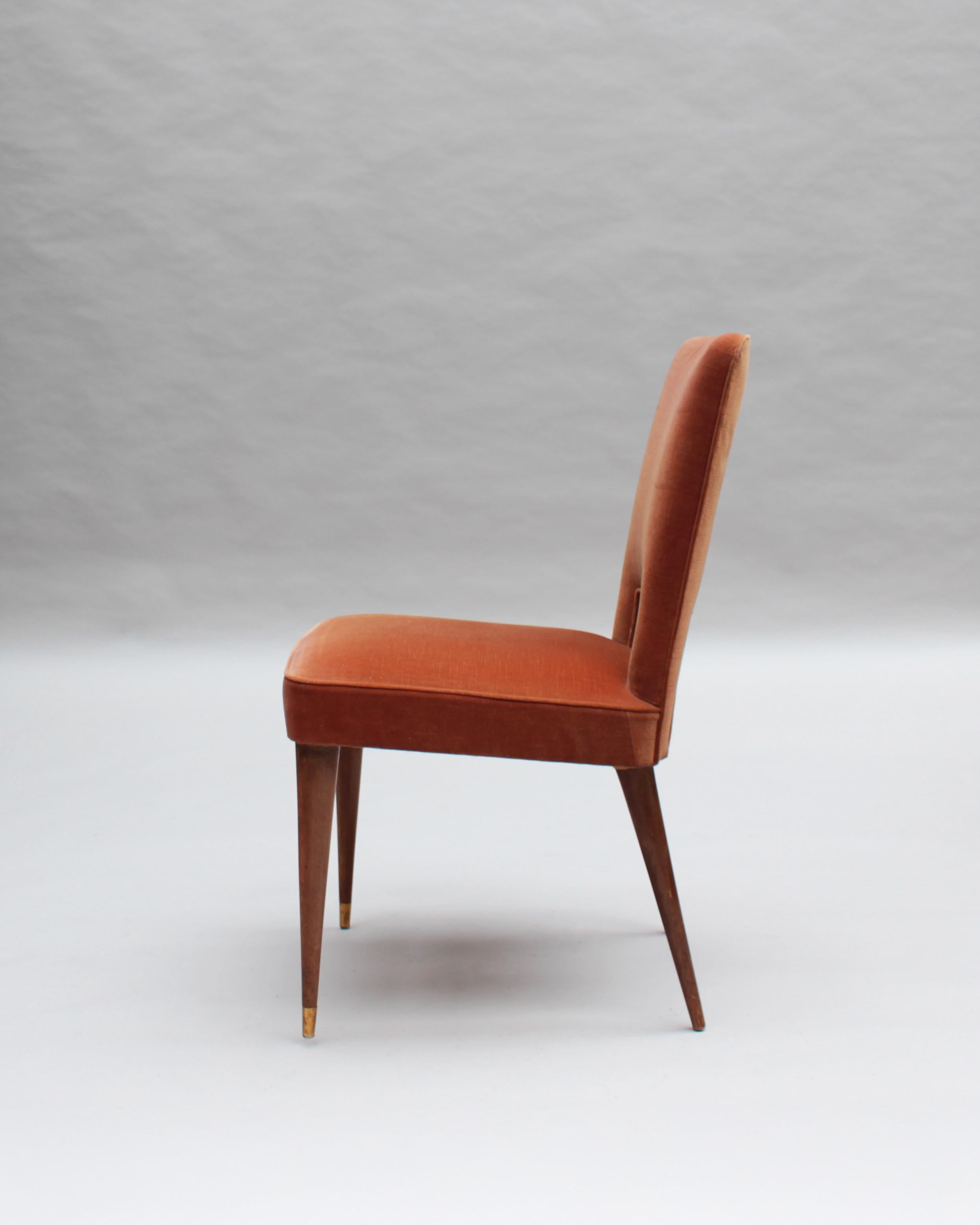 Fine French 1950s Desk Chair by Leleu For Sale 1