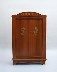 Armoire en acajou des années 1950 par Andre Arbus et Vadim Androusov