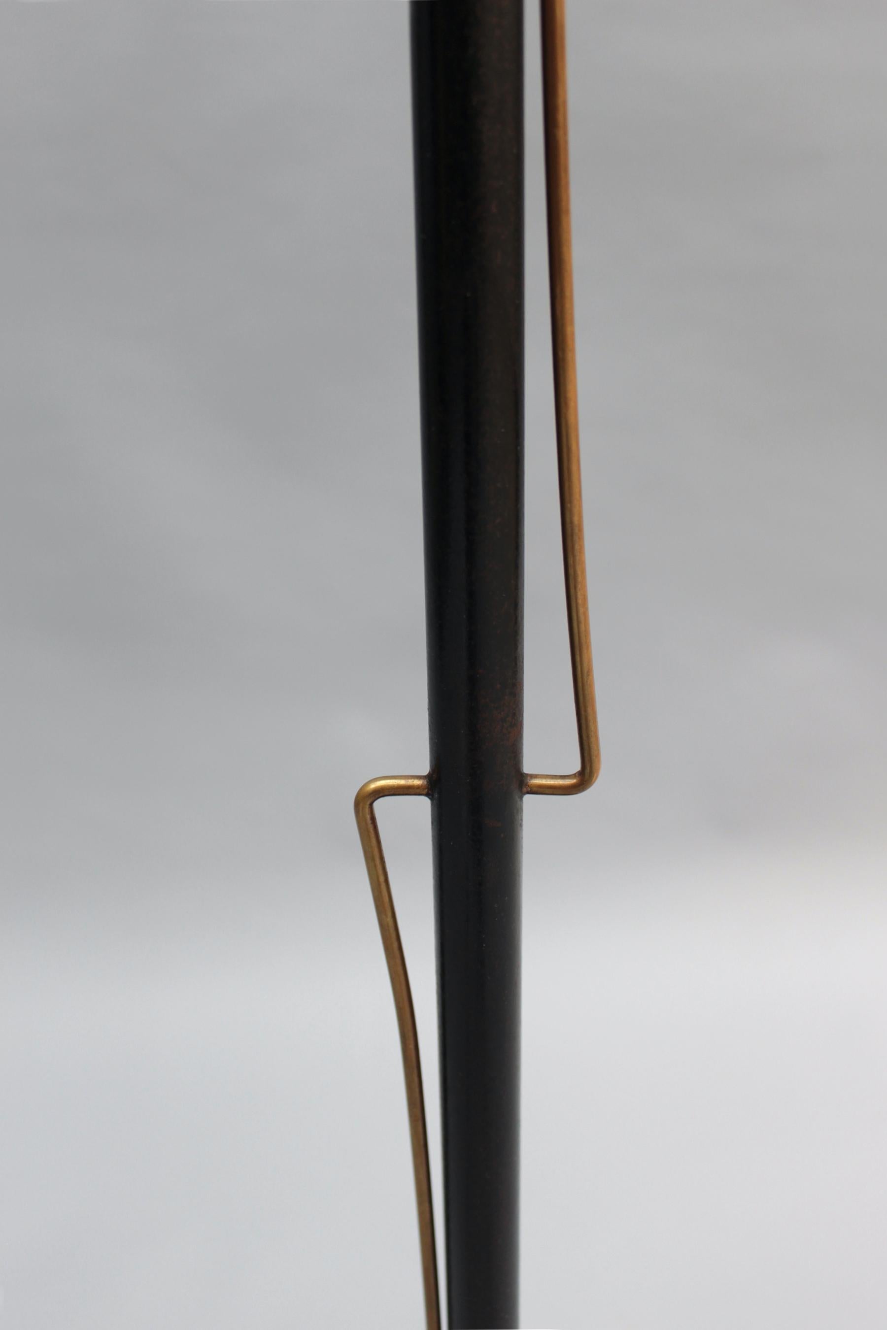 Fine French 1950s Rotating Floor Lamp by Lunel For Sale 9