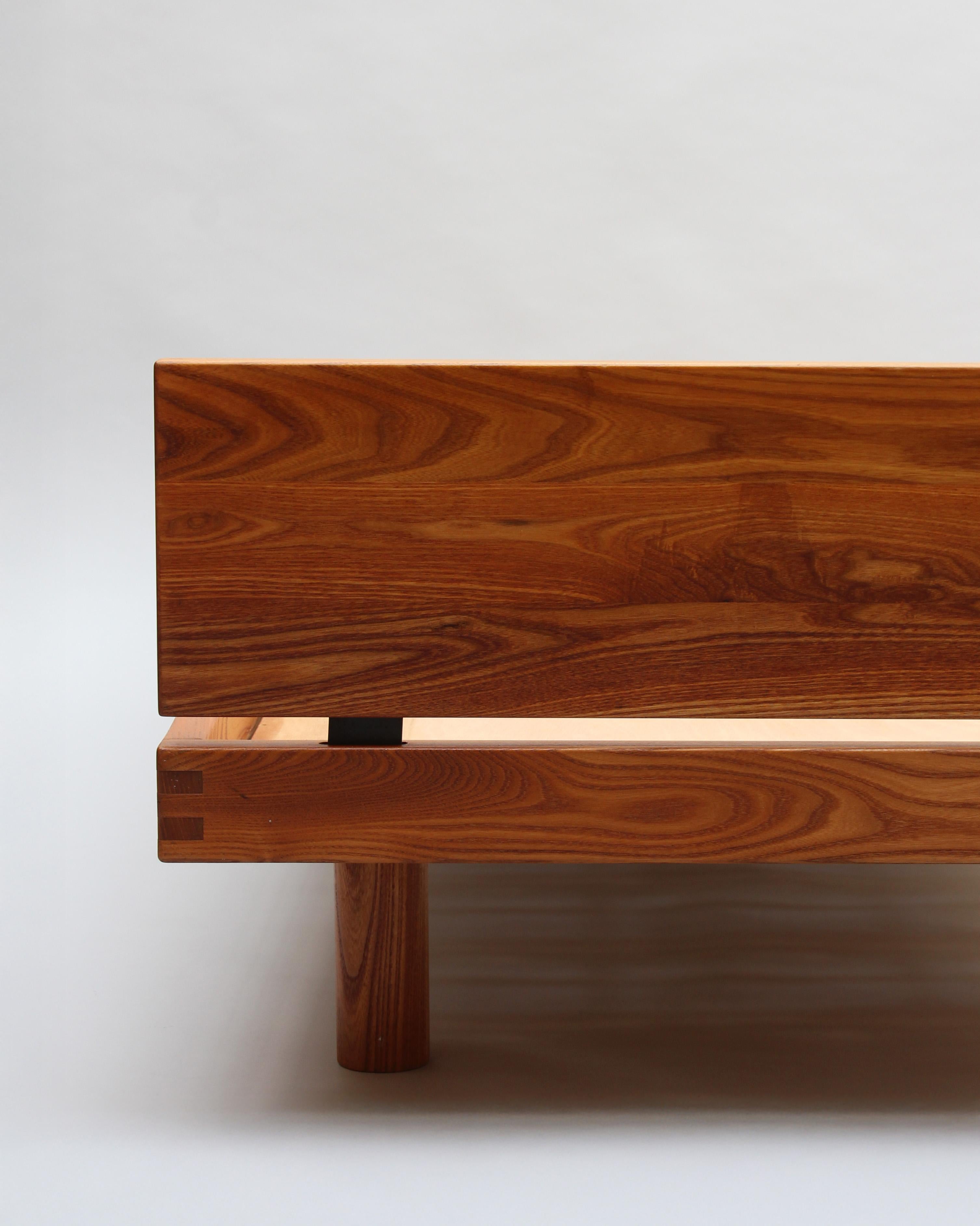 Fine French 1950s Solid Elm 