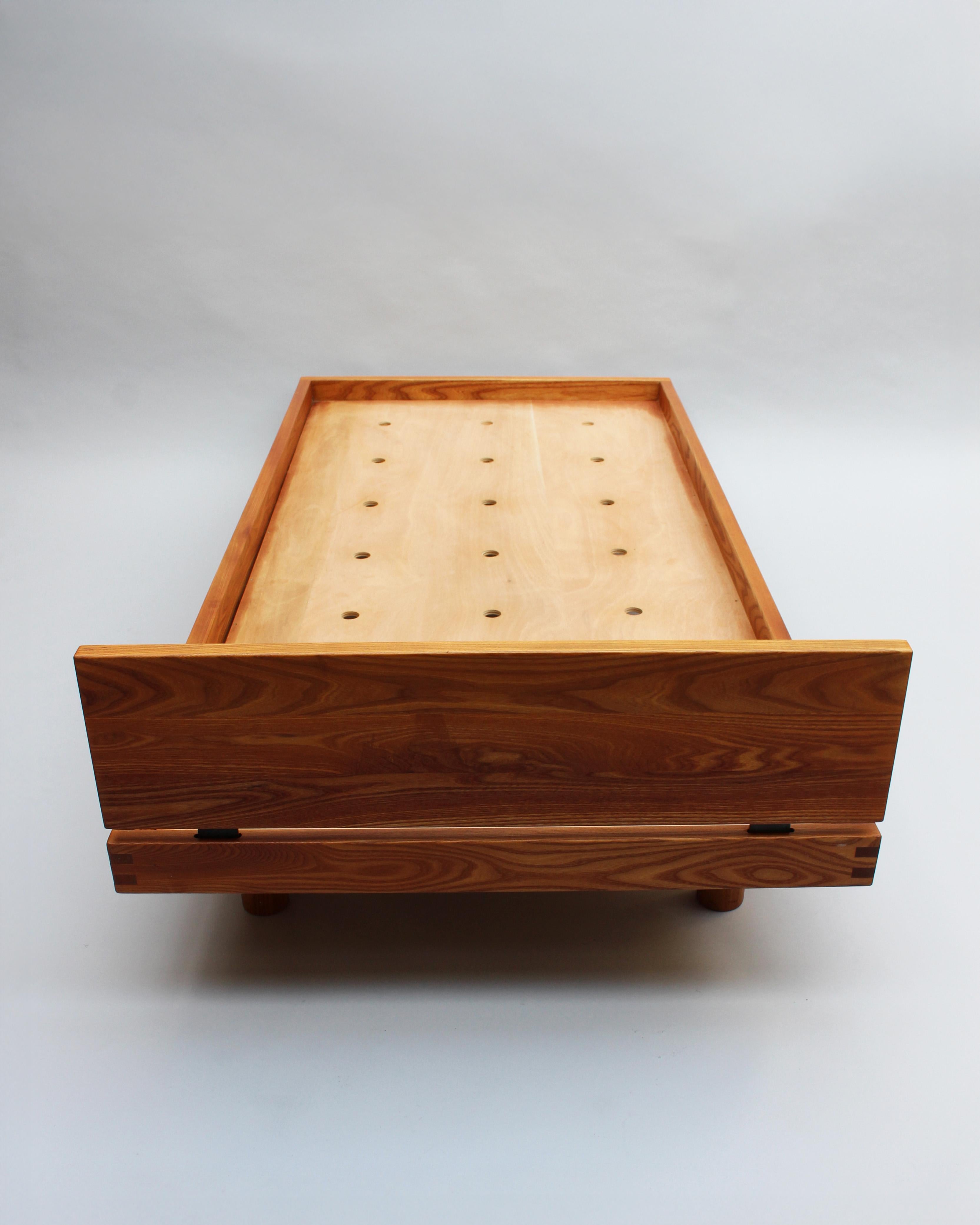 Fine French 1950s Solid Elm 