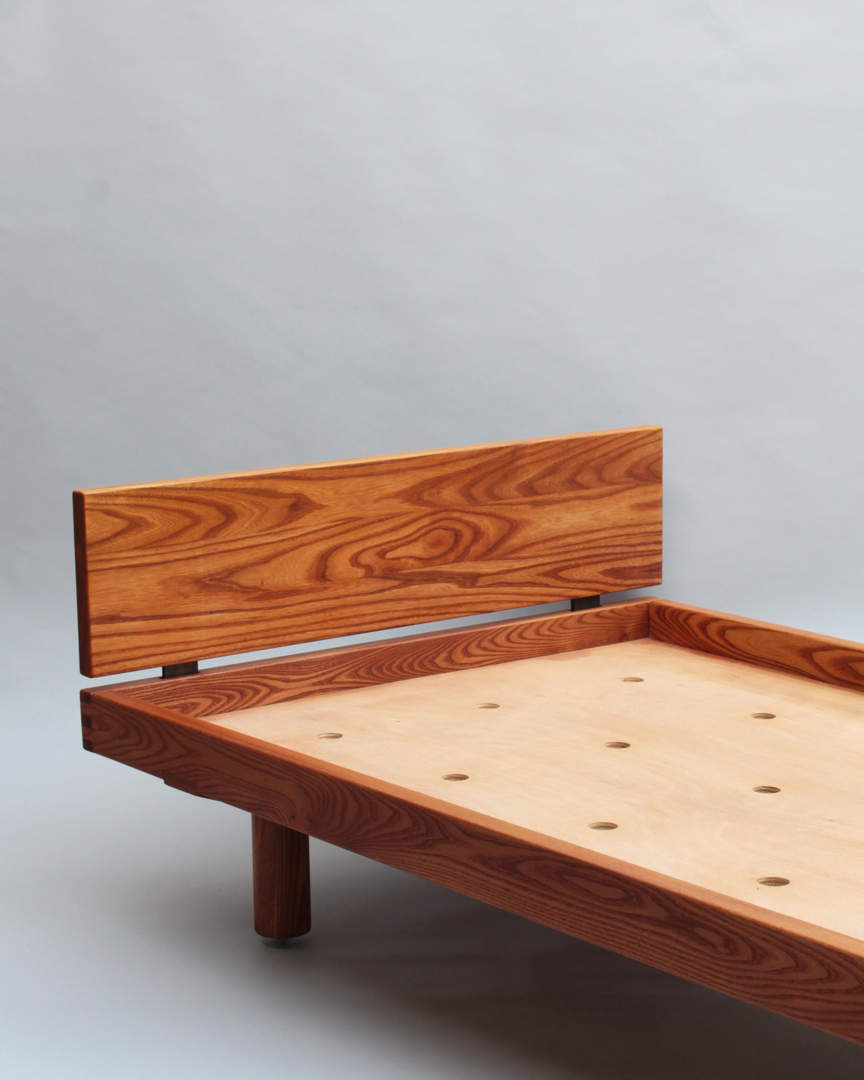 Fine French 1950s Solid Elm 