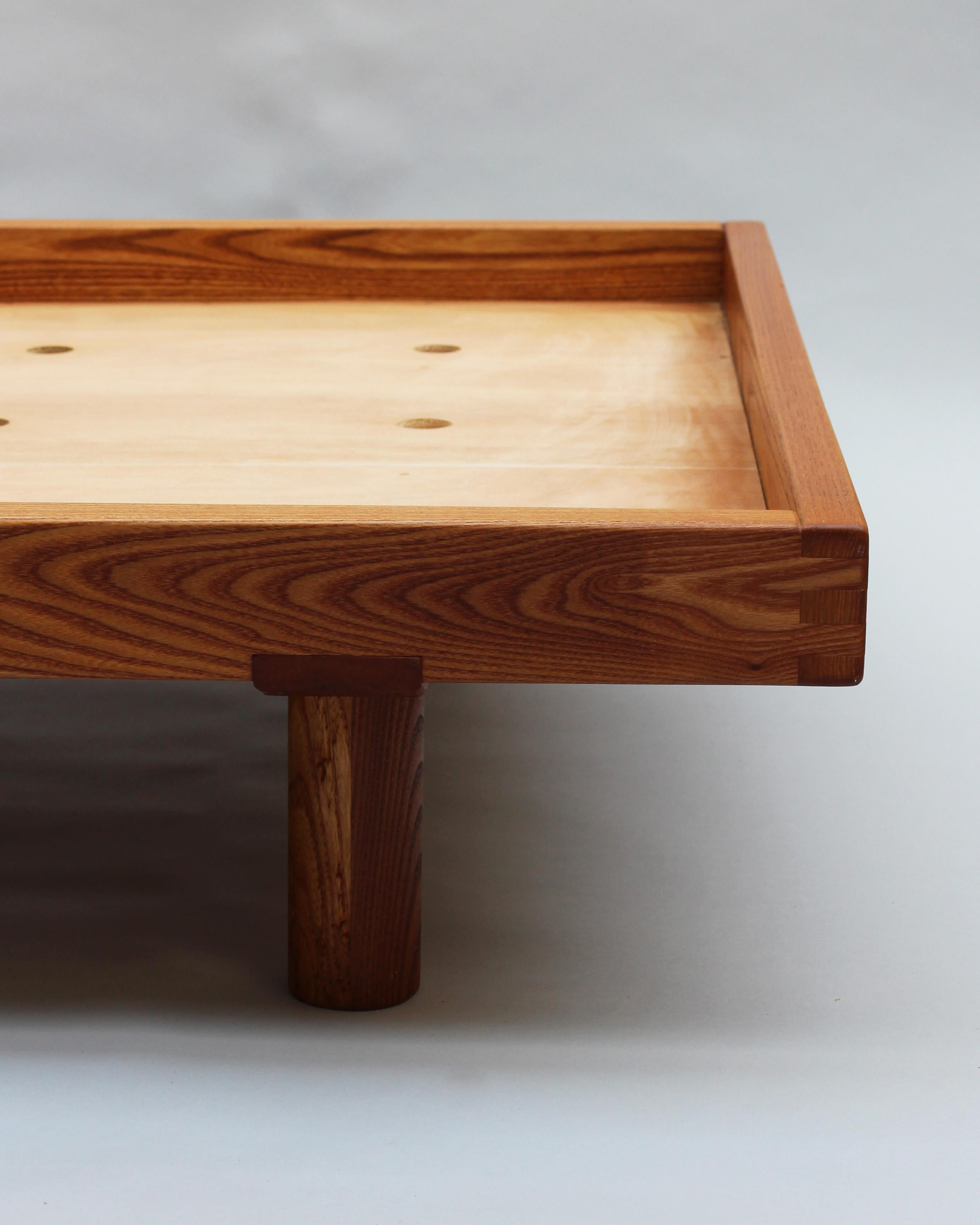 Fine French 1950s Solid Elm 