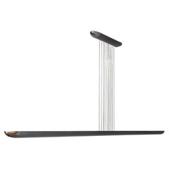 Fine French 1960s Aluminum Chandeliers by Cesar Putzeys