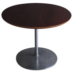 Fine French 1960s Round Gueridon or Side Table by Pierre Paulin