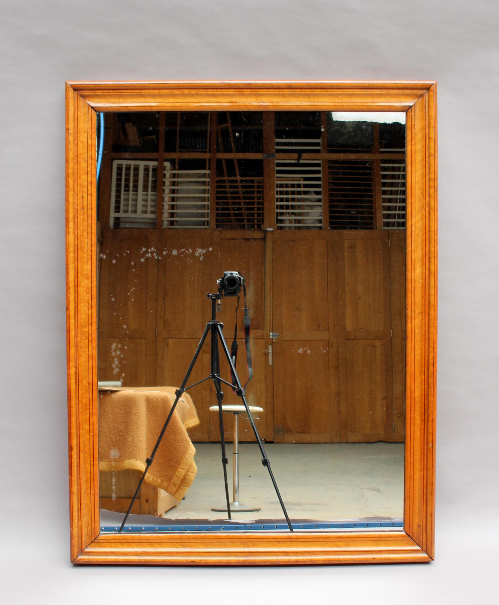 Fine French 19th Century Wood Framed Mirror 5