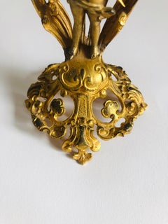 Fine French Antique 19th Century Ornate Gilded Clock