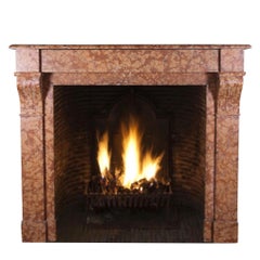 Fine French Appartement Style Classic Marble Fireplace Surround