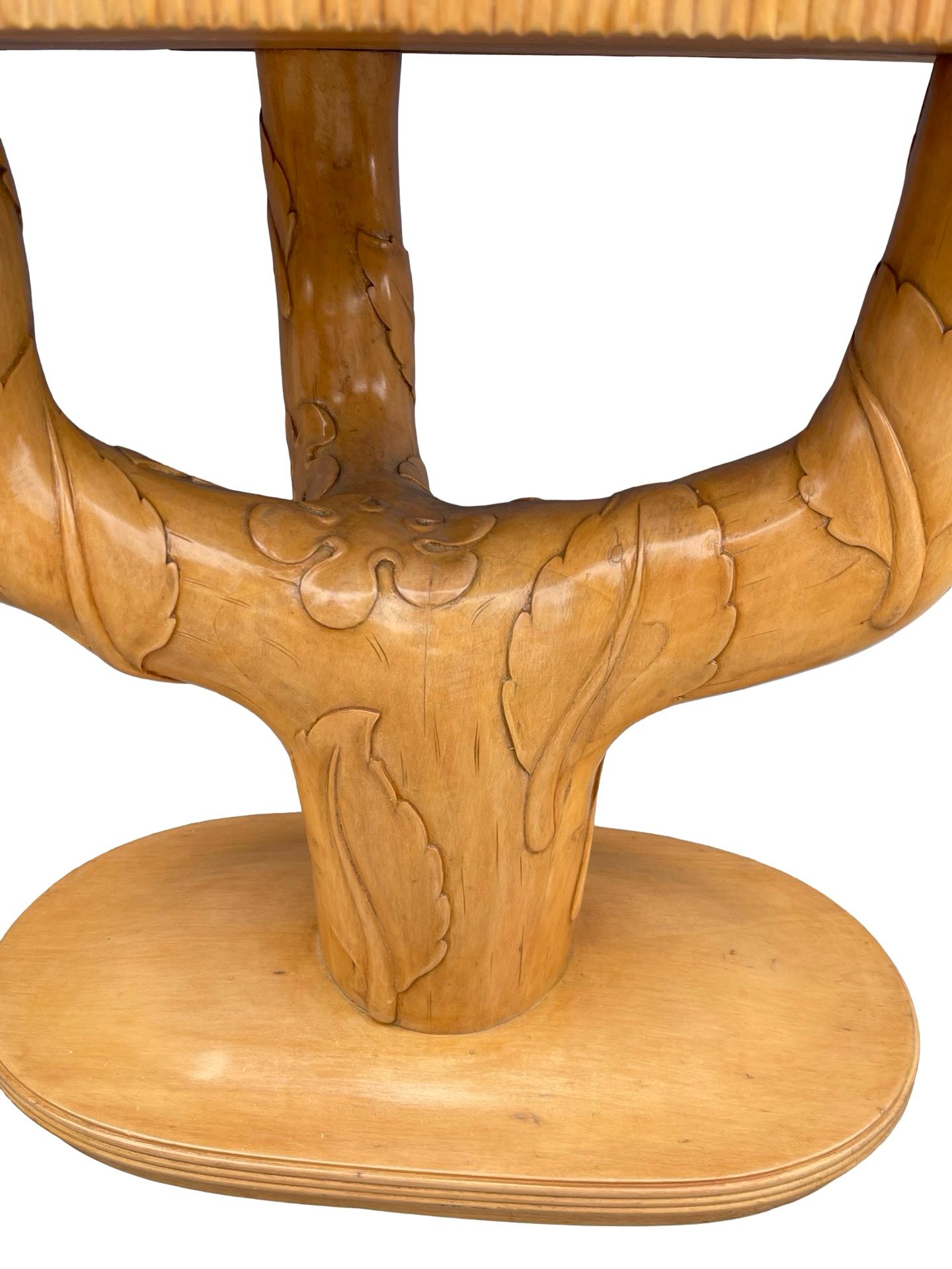 Belles tables d'appoint d'architecture française Art Déco dans le style de T. H. Robsjohn-Gibbin en vente 1